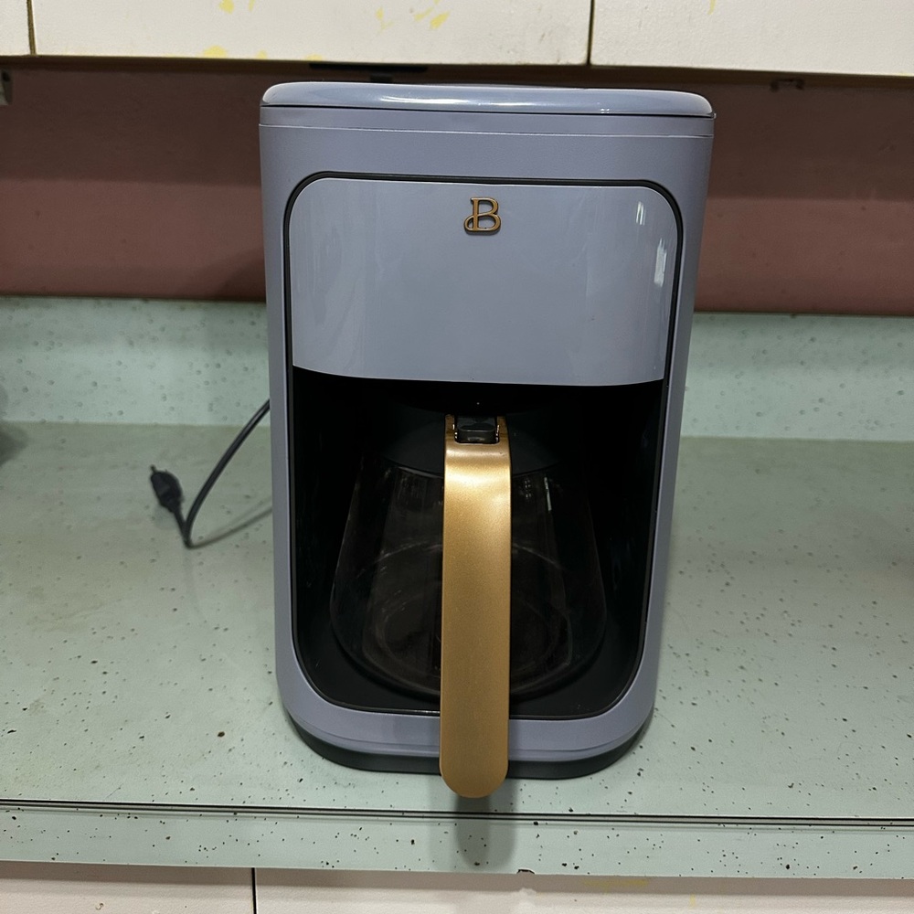 Coffee Maker by Drew Barrymore Beautiful Brand - Cornflower Blue